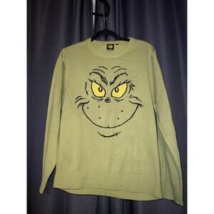 Ugly Christmas Sweater Xmas Size Large Grinch